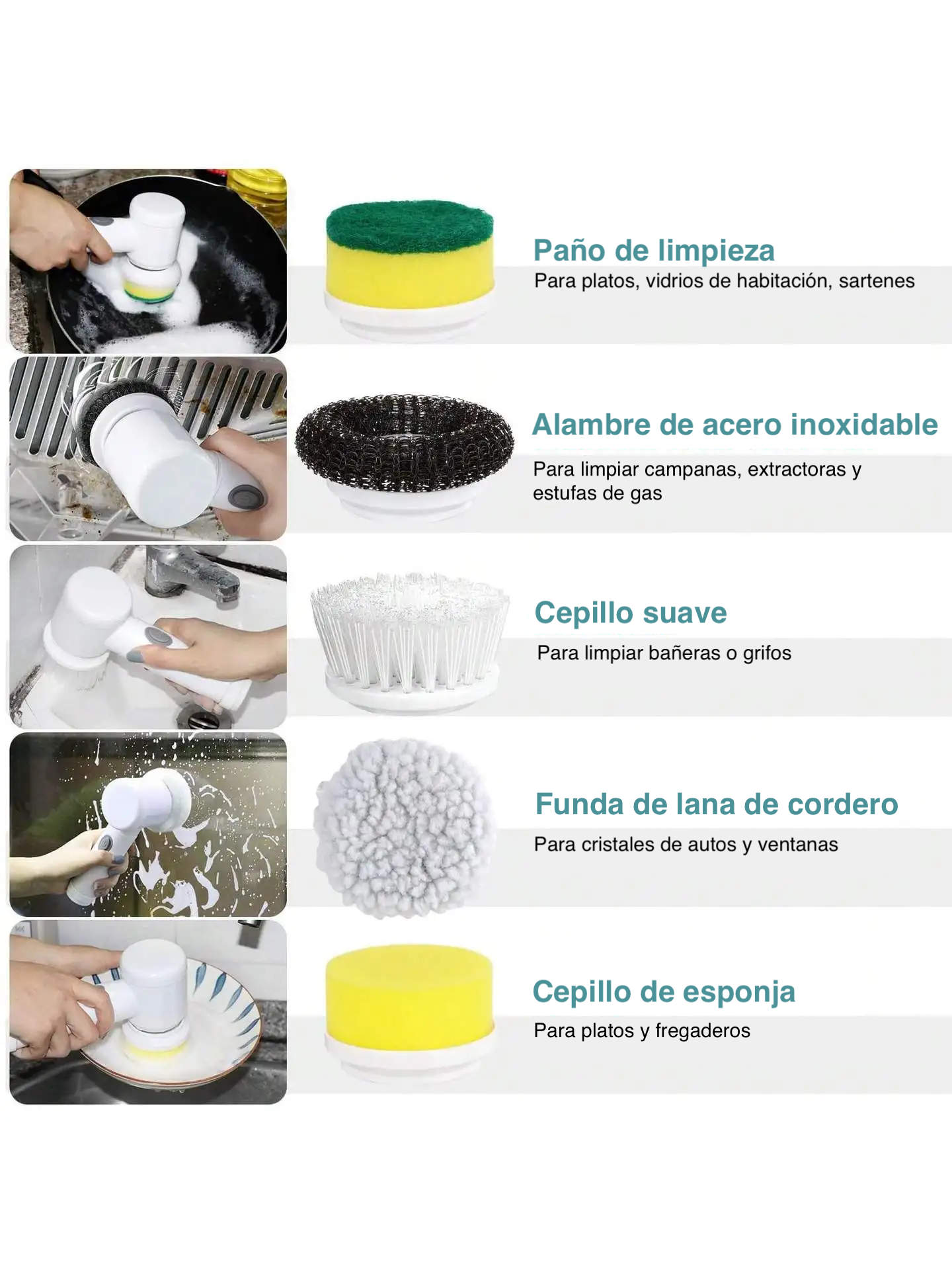 Fregador Eléctrico Portátil